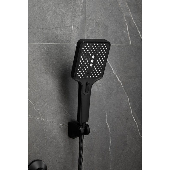 Смеситель для ванны Belz B60715-7, чёрный фото 16