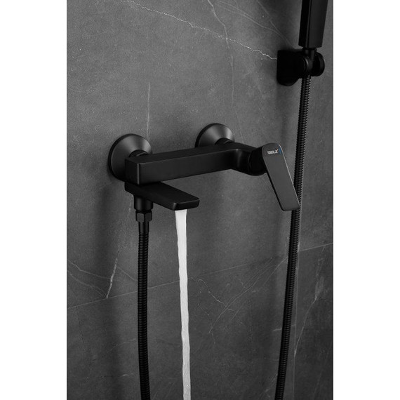 Смеситель для ванны Belz B60715-7, чёрный фото 25