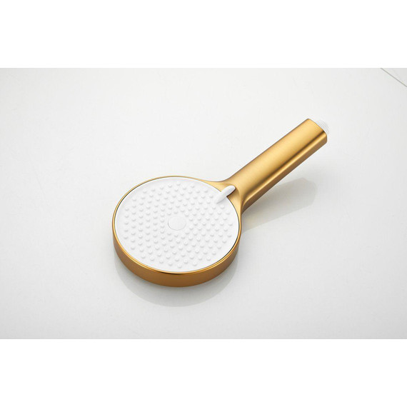 Смеситель для ванны Belz B66713-5, золото брашированное фото 7