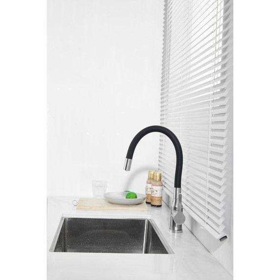 Смесители для кухни Belz B76814-1, хром/чёрный фото 12