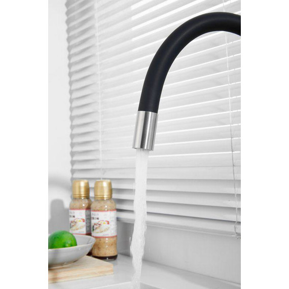 Смесители для кухни Belz B76814-1, хром/чёрный фото 19