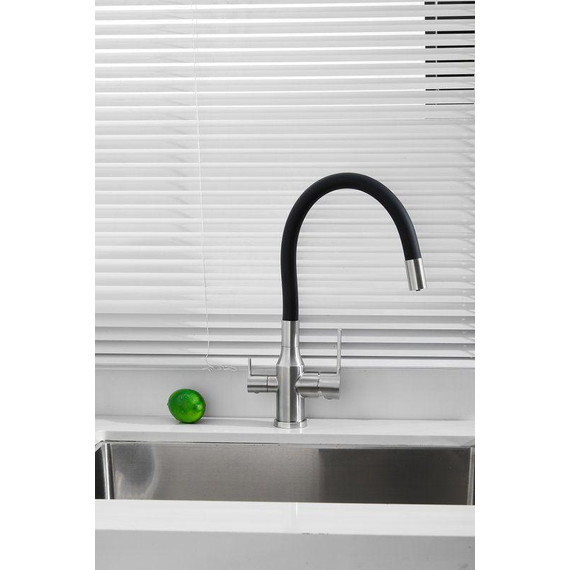 Смесители для кухни Belz B76814-1, хром/чёрный фото 22