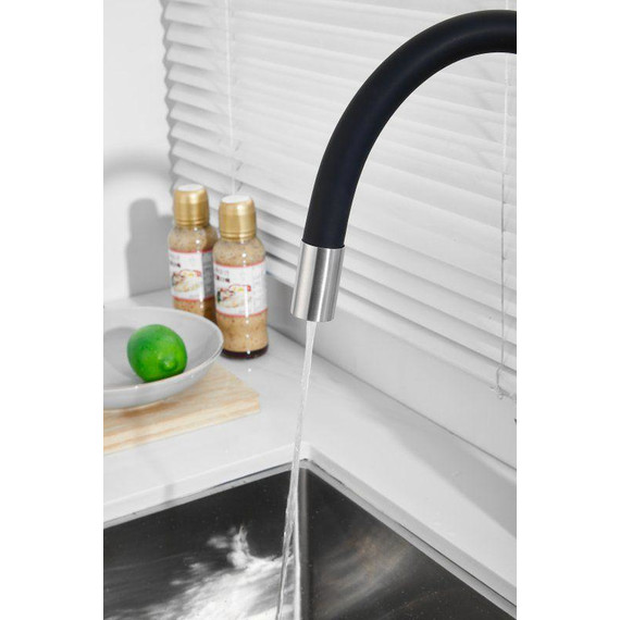 Смесители для кухни Belz B76814-1, хром/чёрный фото 3