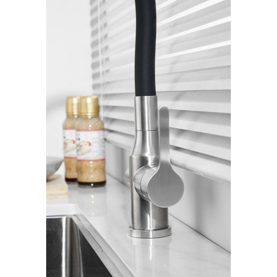 Смесители для кухни Belz B76814-1, хром/чёрный фото 34