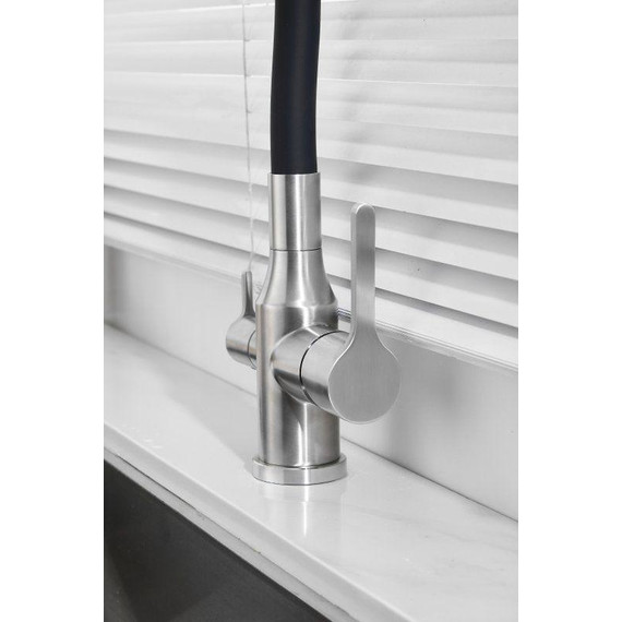 Смесители для кухни Belz B76814-1, хром/чёрный фото 37