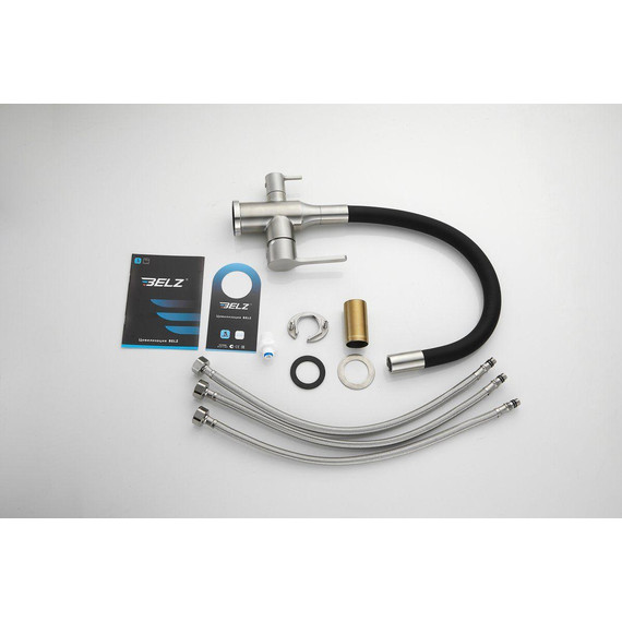 Смесители для кухни Belz B76814-1, хром/чёрный фото 38