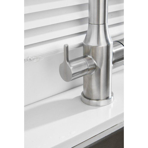 Смесители для кухни Belz B76814-1, хром/чёрный фото 6