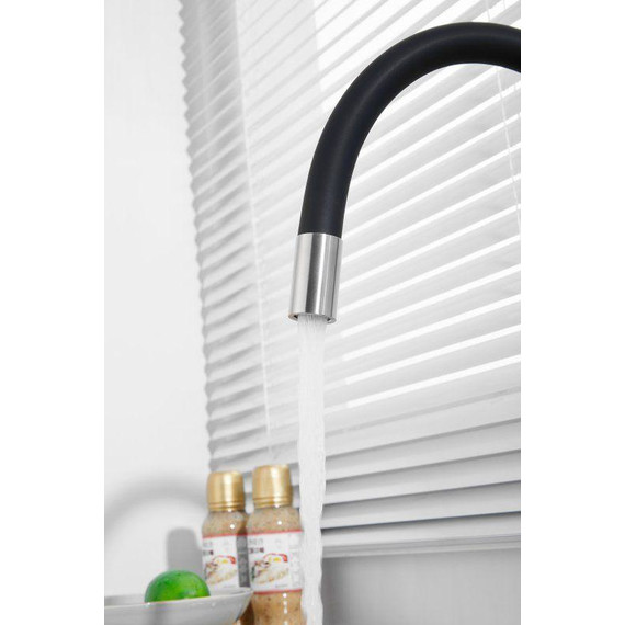 Смесители для кухни Belz B76814-1, хром/чёрный фото 9