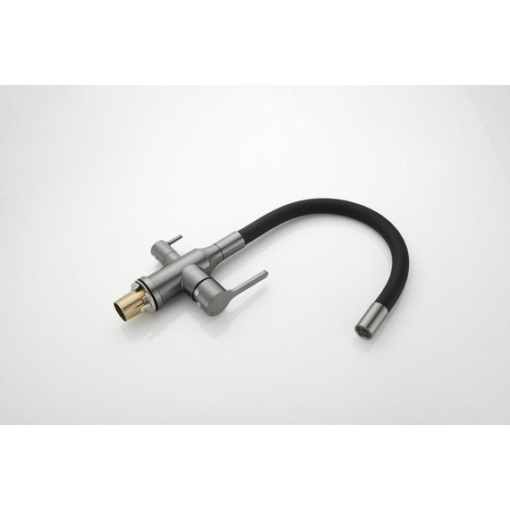 Смесители для кухни Belz B76814-3, оружейная сталь/чёрный фото 22