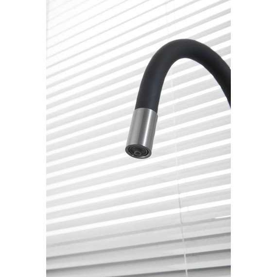 Смесители для кухни Belz B76814-3, оружейная сталь/чёрный фото 24