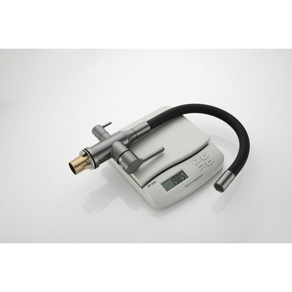 Смесители для кухни Belz B76814-3, оружейная сталь/чёрный фото 28