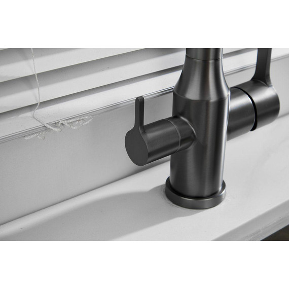 Смесители для кухни Belz B76814-3, оружейная сталь/чёрный фото 29