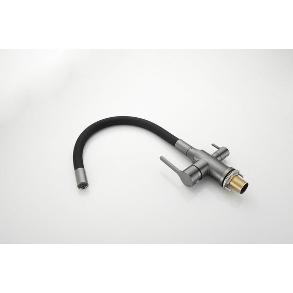 Смесители для кухни Belz B76814-3, оружейная сталь/чёрный фото 31