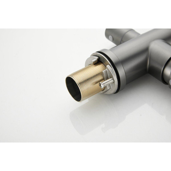 Смесители для кухни Belz B76814-3, оружейная сталь/чёрный фото 14