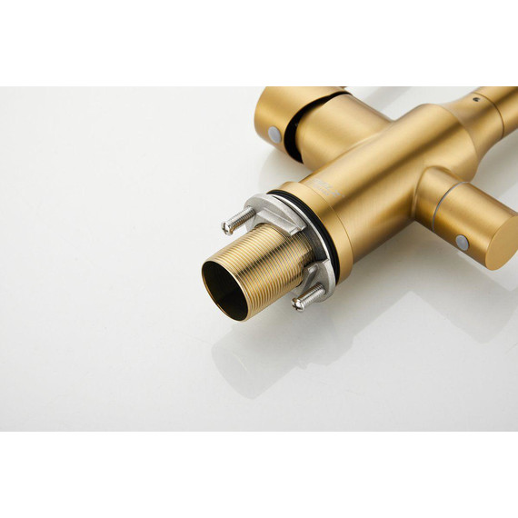 Смесители для кухни Belz B76814-5, золото/белый фото 18