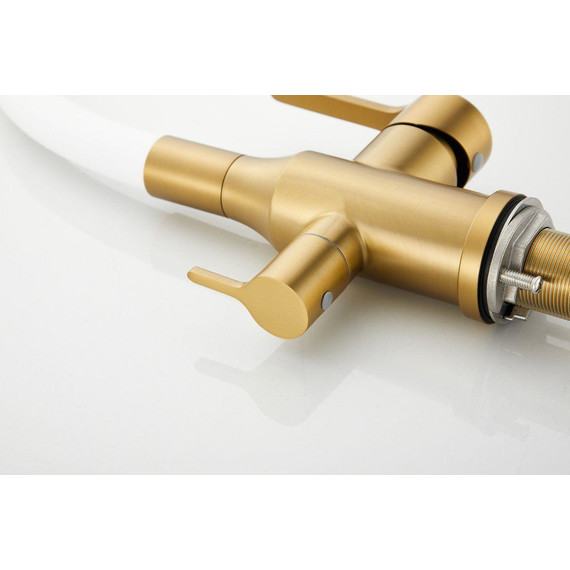 Смесители для кухни Belz B76814-5, золото/белый фото 26