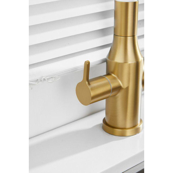 Смесители для кухни Belz B76814-5, золото/белый фото 33