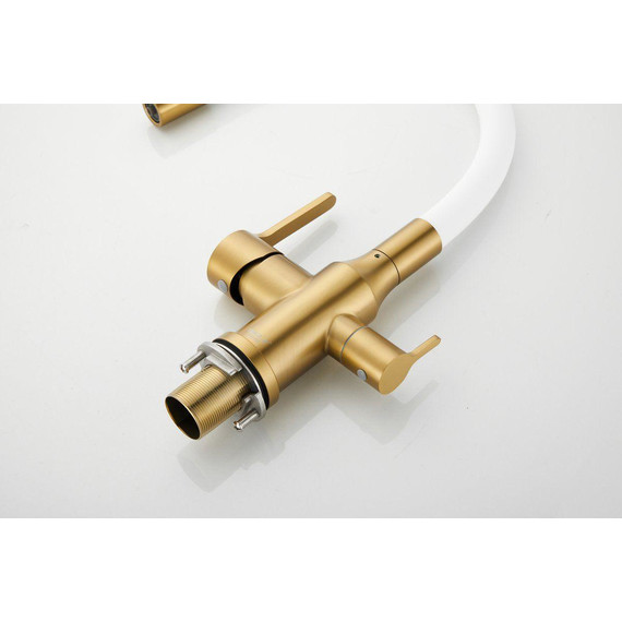 Смесители для кухни Belz B76814-5, золото/белый фото 39
