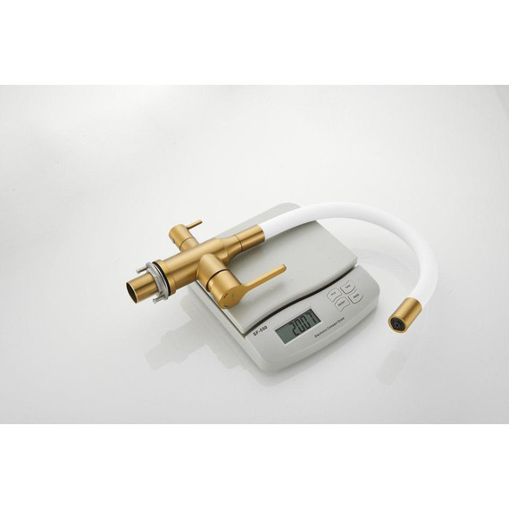 Смесители для кухни Belz B76814-5, золото/белый фото 41