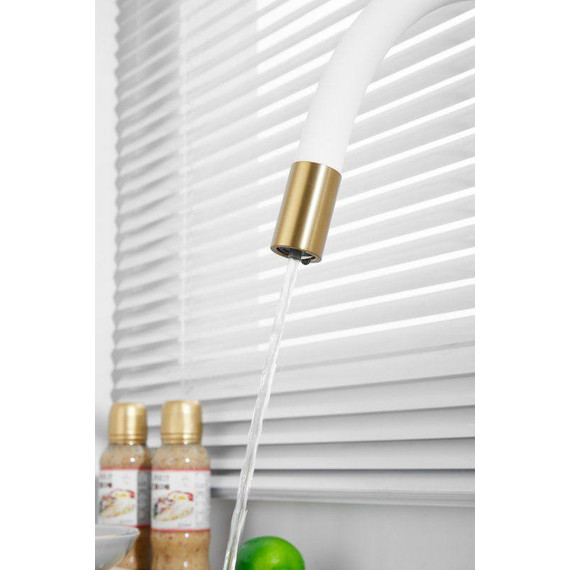 Смесители для кухни Belz B76814-5, золото/белый фото 44