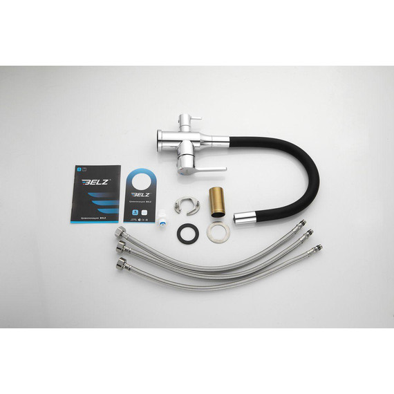 Смесители для кухни Belz B76814, хром/чёрный фото 17