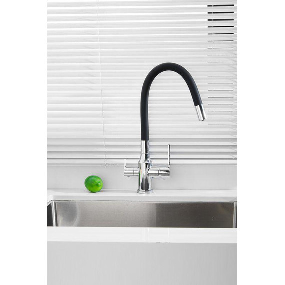 Смесители для кухни Belz B76814, хром/чёрный фото 22