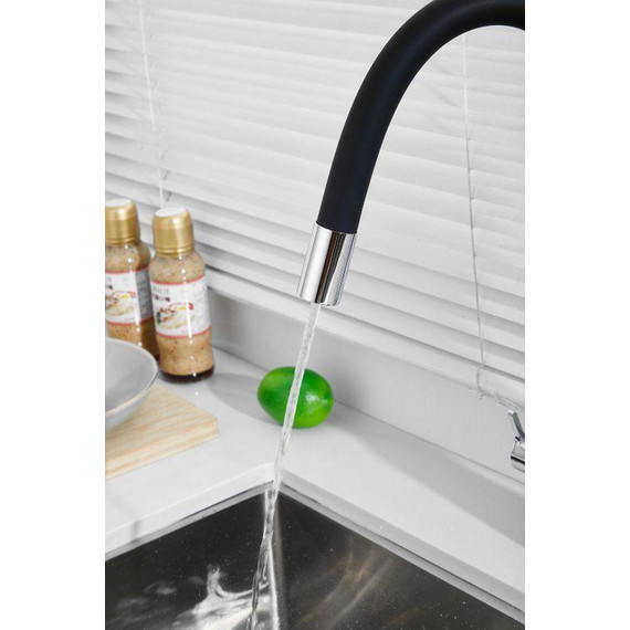 Смесители для кухни Belz B76814, хром/чёрный фото 26