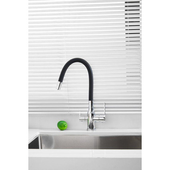 Смесители для кухни Belz B76814, хром/чёрный фото 40