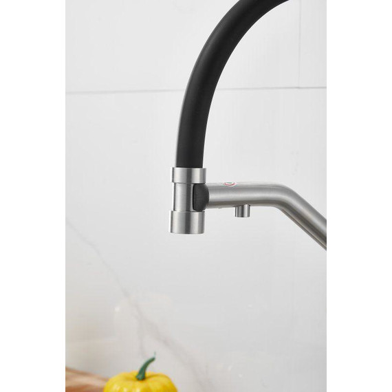 Смесители для кухни Belz B78815-1, сатин/чёрный фото 29