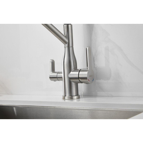 Смесители для кухни Belz B78815-1, сатин/чёрный фото 33