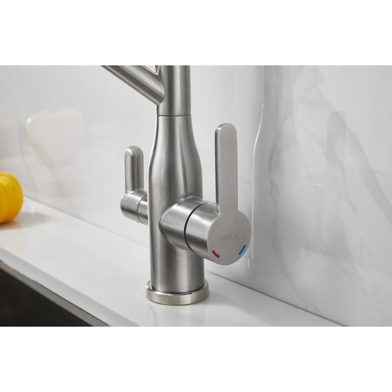 Смесители для кухни Belz B78815-1, сатин/чёрный фото 36