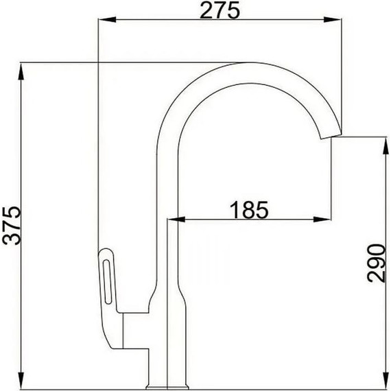 Смесители для кухни Haiba HB40830-5, золото фото 2