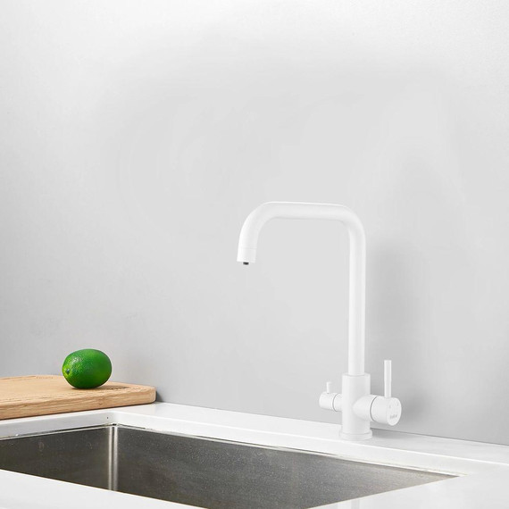 Смесители для кухни Haiba HB43829-8, белый фото 2