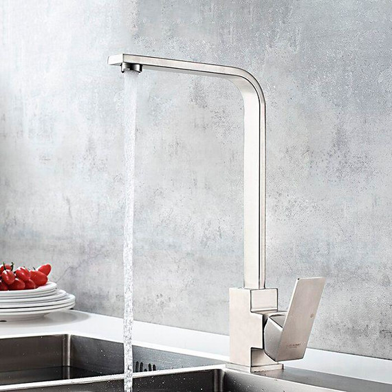 Смесители для кухни Ledeme L74033, нержавеющая сталь фото 2