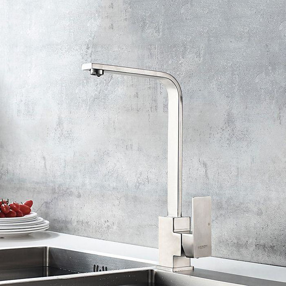 Смесители для кухни Ledeme L74033, нержавеющая сталь фото 3