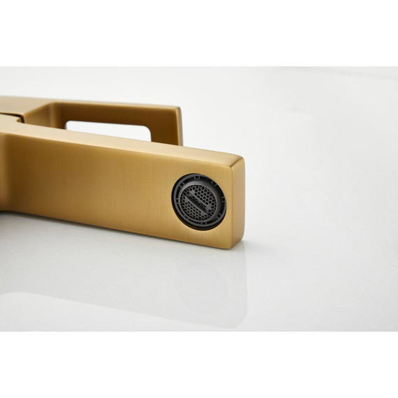 Смеситель для раковины Belz B10658-5, золото фото 5