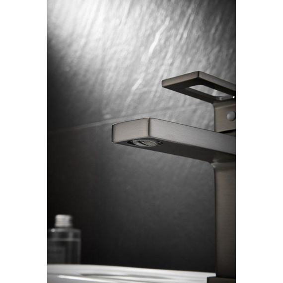 Смеситель для раковины Belz B10658-3, оружейная сталь фото 23