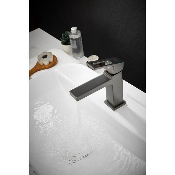 Смеситель для раковины Belz B10658-3, оружейная сталь фото 25