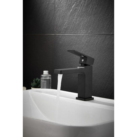 Смеситель для раковины Belz B10658-7, чёрный фото 12