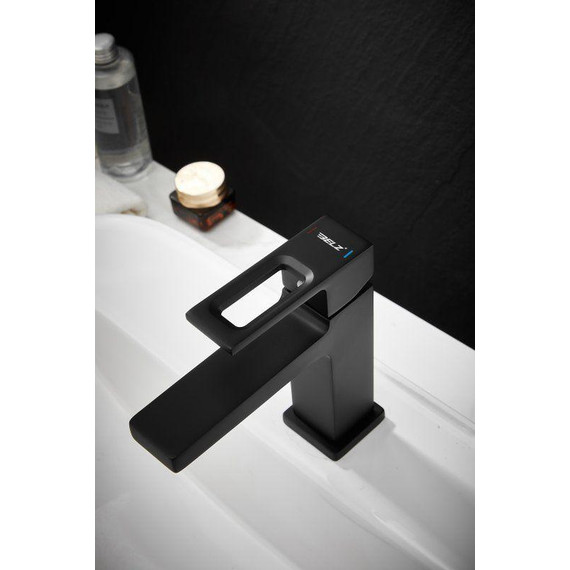 Смеситель для раковины Belz B10658-7, чёрный фото 17