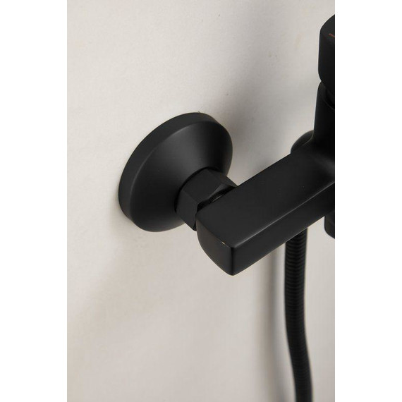 Смеситель для ванны Belz B22715-7, чёрный матовый фото 24