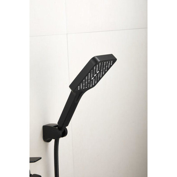 Смеситель для ванны Belz B22715-7, чёрный матовый фото 25