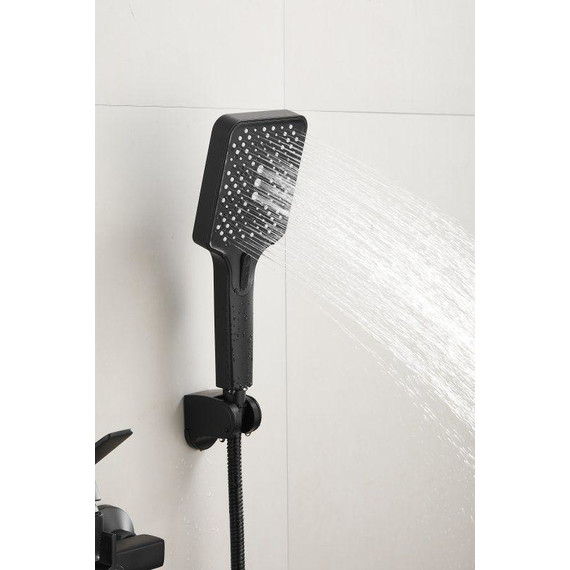 Смеситель для ванны Belz B22715-7, чёрный матовый фото 46