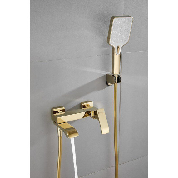 Смеситель для ванны Belz B60507-5, золото фото 30