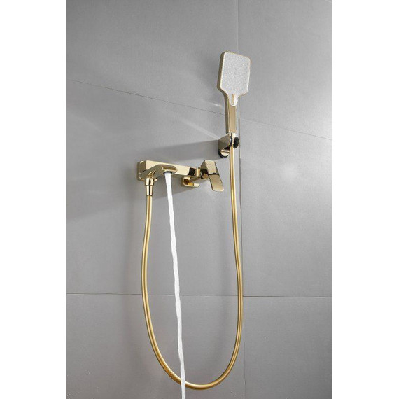 Смеситель для ванны Belz B60507-5, золото фото 7