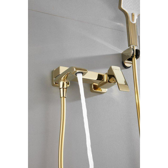 Смеситель для ванны Belz B60507-5, золото фото 37
