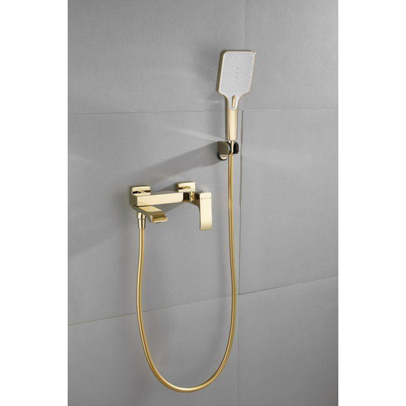 Смеситель для ванны Belz B60507-5, золото фото 2