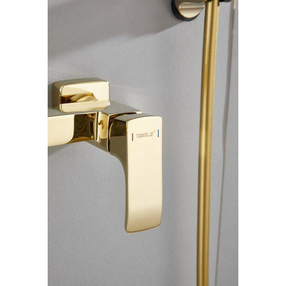 Смеситель для ванны Belz B60507-5, золото фото 38