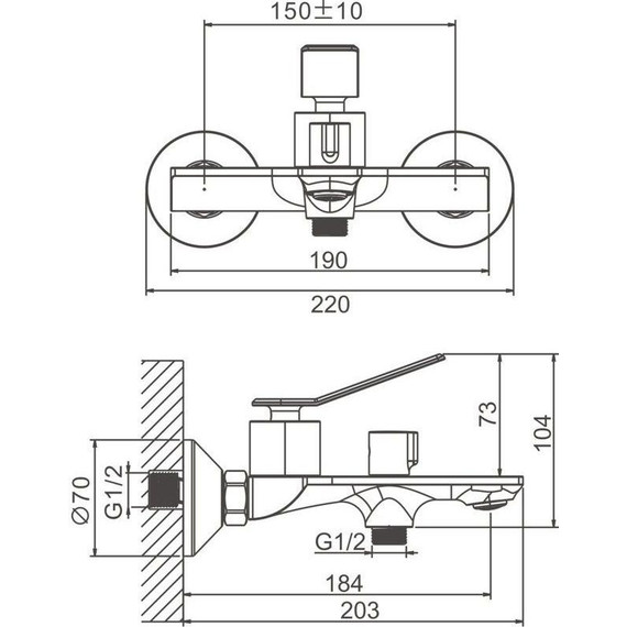 Смеситель для ванны Belz B60618 фото 45