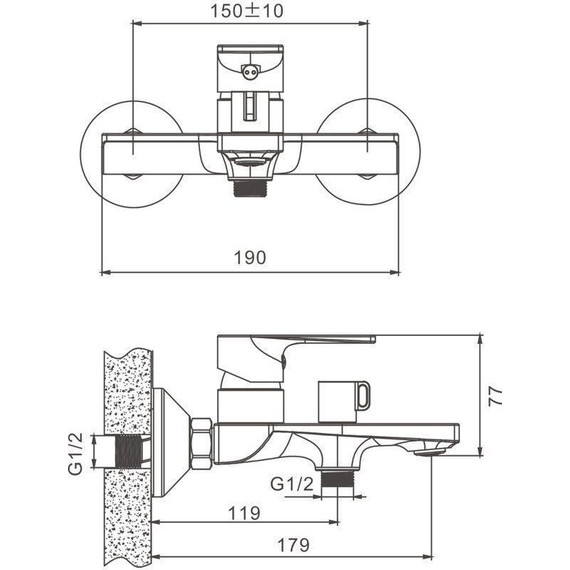 Смеситель для ванны Belz B60679 фото 38